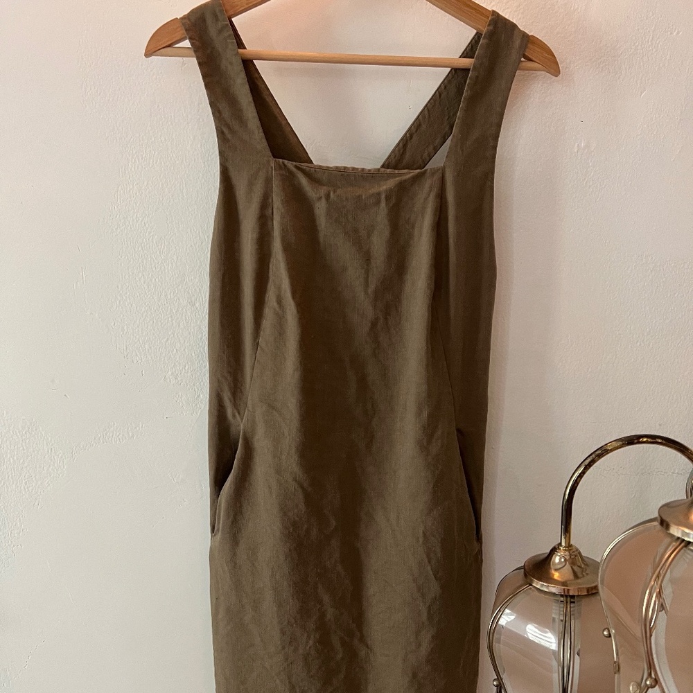 Theory Brown Pocket Dress